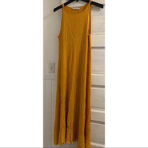 Zara knit maxi dress